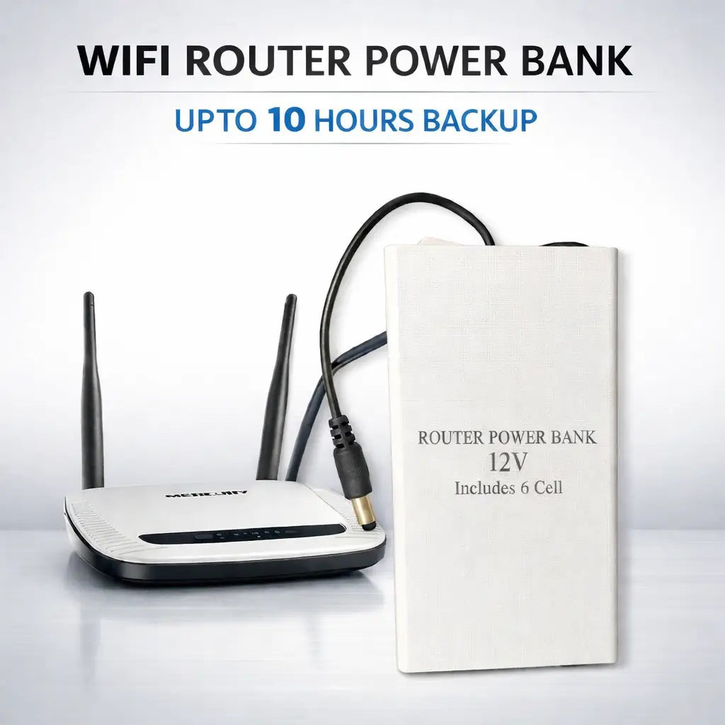 20000mAh WiFi Router Power Bank with 8 Hours Backup