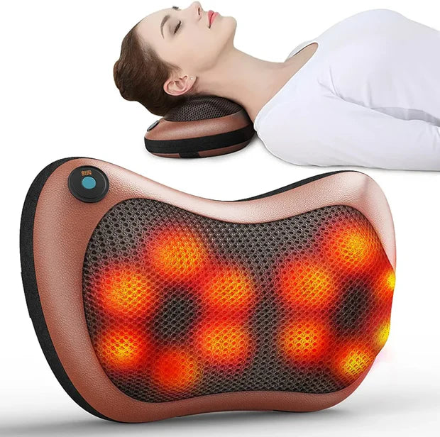 Electronic Neck Cushion Full Body Massager with Heat for pain relief